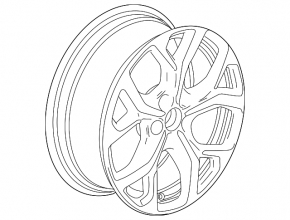 Wheel disk R17 x 7J et41 5*105 Chevrolet Volt 16-LTZ
