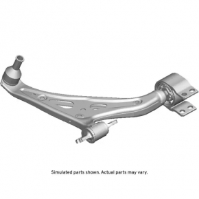 Lower front right control arm GMC Terrain 18- with silent block, cracked silent block