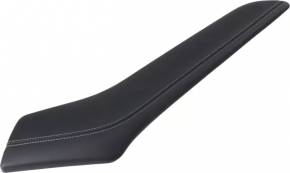 Nissan Murano z52 17-24 center console trim, upper right side, black leather