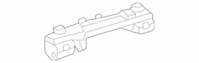 Ceiling handle rear left Mercedes W213 E 17-23 beige used