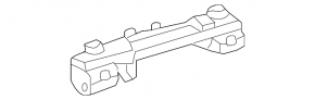Ceiling handle rear left Mercedes W213 E 17-23 beige used