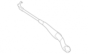 Right windshield wiper arm for Mercedes W211