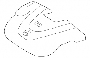 Mercedes X164 GL W164 ML W251 R V8 Engine Cover