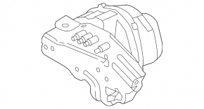 Gearbox selector block Lincoln MKZ 13-14 Hybrid, 3.7