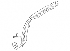 Fuel filler neck Mazda CX-5 17-25