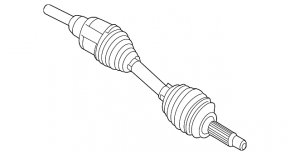 Drive axle shaft front left Lincoln Corsair 20-26 2.0 2.3
