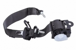 Seat belt rear right Cadillac ATS 13-18 black