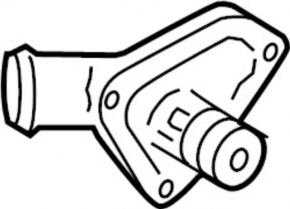Thermostat housing Nissan Maxima A36 16-