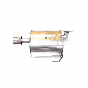 Subaru Legacy 15-19 left rear muffler with barrel