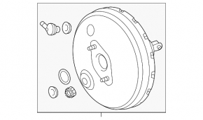 Mitsubishi Outlander 18-22 PHEV Vacuum Booster