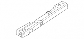 Rear bumper bracket right Mini Cooper 25-26
