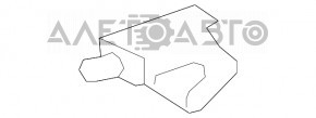 Hood lock handle interior Toyota Prius 30 10-15 beige