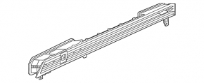 Front panel air duct deflector right VW Passat 20-22