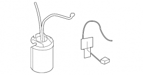 Fuel pump, right, VW Tiguan 09-17