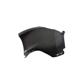 Jeep Cherokee KL 14-18 rear bumper, bare right side, white, cracked