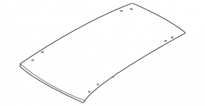 Metal roof VW Tiguan 18 - for panoramic, sawed off
