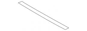 Front bumper trim Audi A4 B8 08-11 prerest