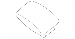 Armrest Nissan Sentra 13-19 leather black