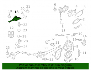 Upper rear right door hinge Porsche Panamera 10-16