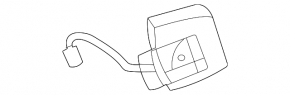 Right steering paddle shifter Mercedes W213 E 21-23 black