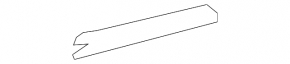 Front bumper mount right Mercedes W221