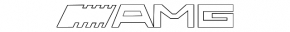 Mercedes GLE 63 16-19 AMG trunk lid emblem AMG pkg
