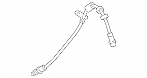Brake hose front left Lincoln MKC 15-