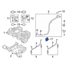FUEL PUMP COMPUTER CONTROL MODULE Ford Edge 19-