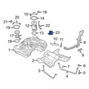 FUEL PUMP COMPUTER CONTROL MODULE Ford Edge 19-