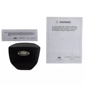 Airbag in steering wheel driver Ford Explorer 20-24 black, Platinum