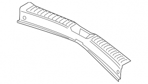 Mazda CX-50 23-25 trunk opening trim, black, scratches