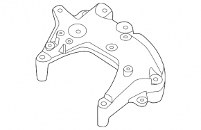 Engine Mount Bracket Right Infiniti JX35 QX60 14-17 Hybrid
