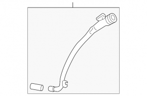 Mini Cooper Countryman R60 10-16 Fuel Filler Neck
