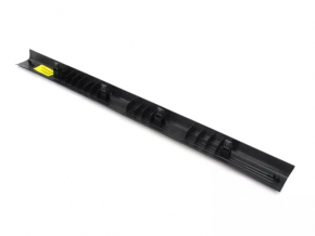 Front left door sill plate for 2014 Dodge Challenger, black