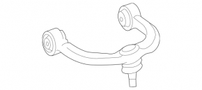 Upper front left arm Mercedes X164 GL W164 ML LEMFORDER