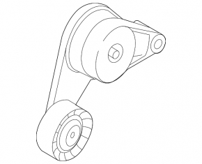 Drive Belt Tensioner Roller Hyundai Kona 18-21 2.0