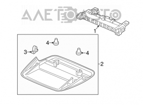 Brake light Acura ILX 13-22