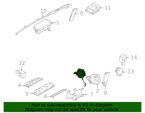 Steering wheel cable with steering angle sensor Audi A6 C7 12-15 prerest