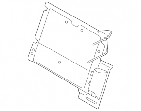 Lumbar support for the driver's seat BMW X1 F48 16-22 with pump