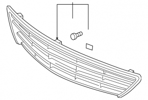 Radiator grill grill Lexus ES330 05-06