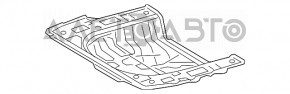 Toyota Rav4 19-24 trunk trough
