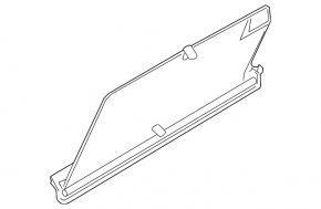Rear left door curtain Hyundai Santa FE 19-23