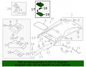 Subaru Outback 10-14 passenger light