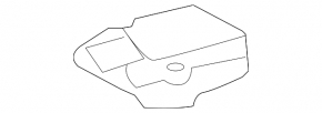 Yaw Rate sensor Lexus CT200h 11-17