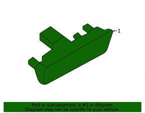 Left front bumper dimensions for Kia K5 21-24