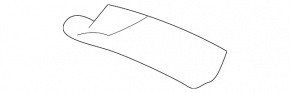 Trunk door trim right Subaru XV Crosstrek 13-17 black