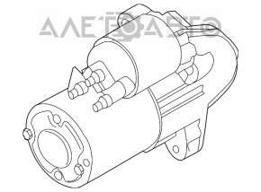 Ford Fusion mk5 13-20 1.5T 1.6T starter water damage