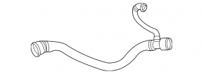 Lower cooling hose BMW 5 G30 21-23 2.0T, 530e hybrid