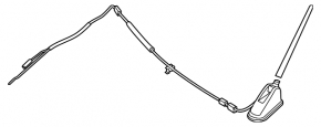 Nissan Murano z50 03-07 antenna