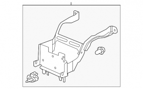 Honda CRV 15-16 Upper Cruise Radar Bracket